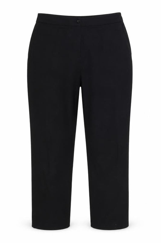 Womens UK Size 14 Tu Regular Fit  Black Trousers