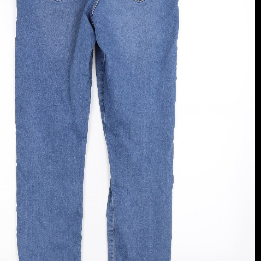 &Denim Womens Blue  Denim Skinny Jeans Size M L32 in