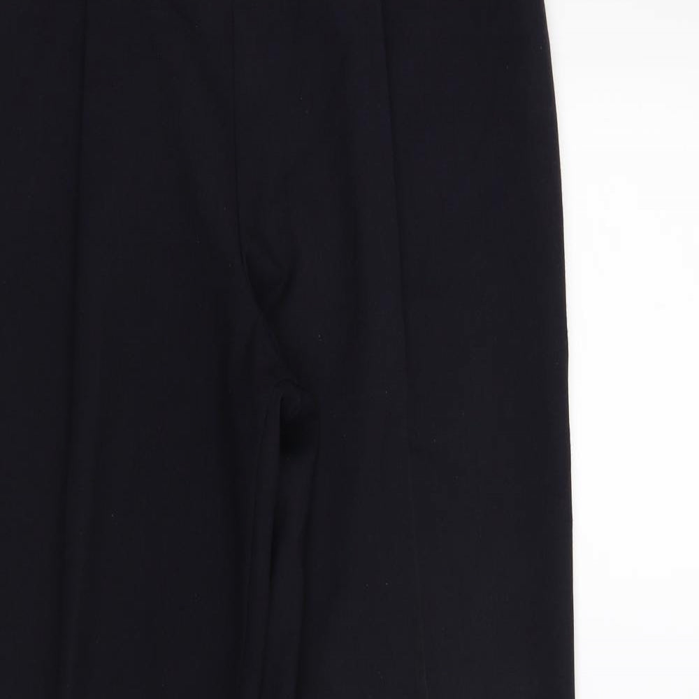 marks and Womens Blue   Dress Pants Trousers Size 12 L27 in - work office formal