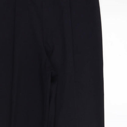 marks and Womens Blue   Dress Pants Trousers Size 12 L27 in - work office formal