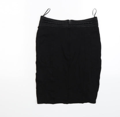 H&M Womens Black Striped  Straight & Pencil  Size 8