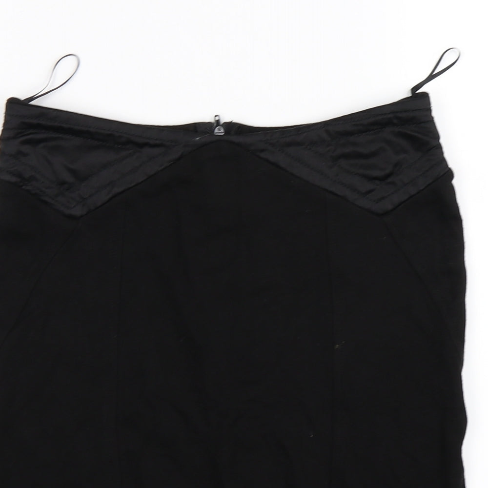 H&M Womens Black Striped  Straight & Pencil  Size 8