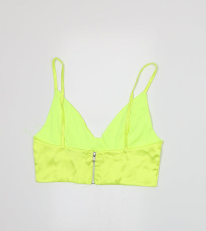 Missguided Womens Green   Camisole Tank Size 10