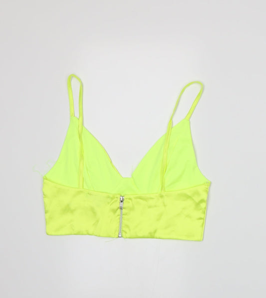 Missguided Womens Green   Camisole Tank Size 10