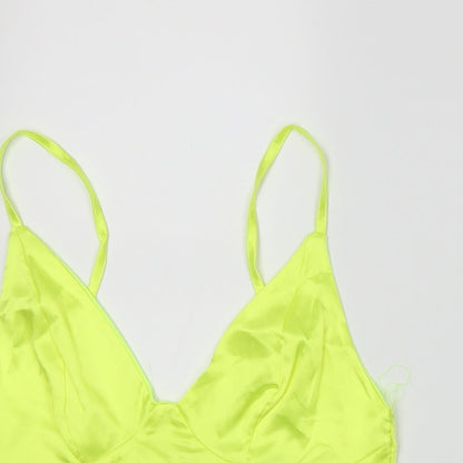 Missguided Womens Green   Camisole Tank Size 10