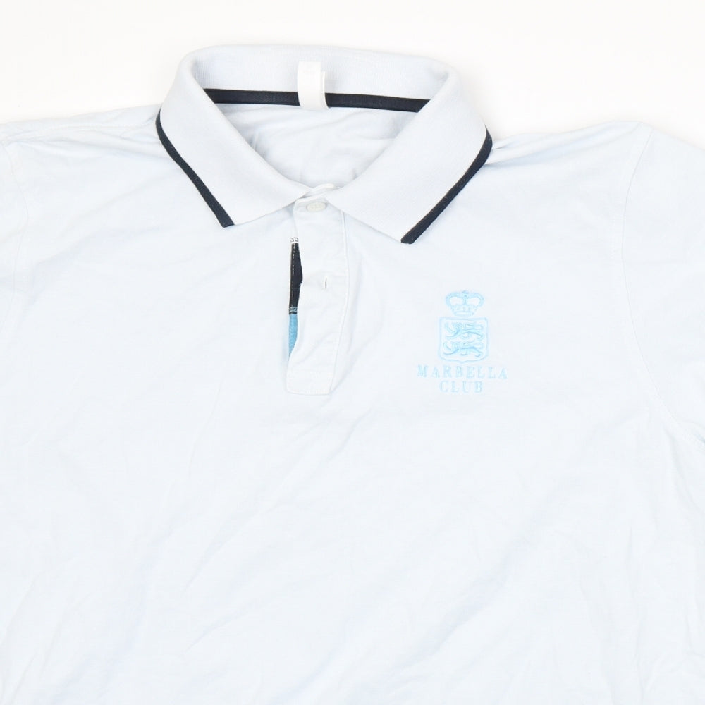 Kariban Mens Blue    Polo Size XL