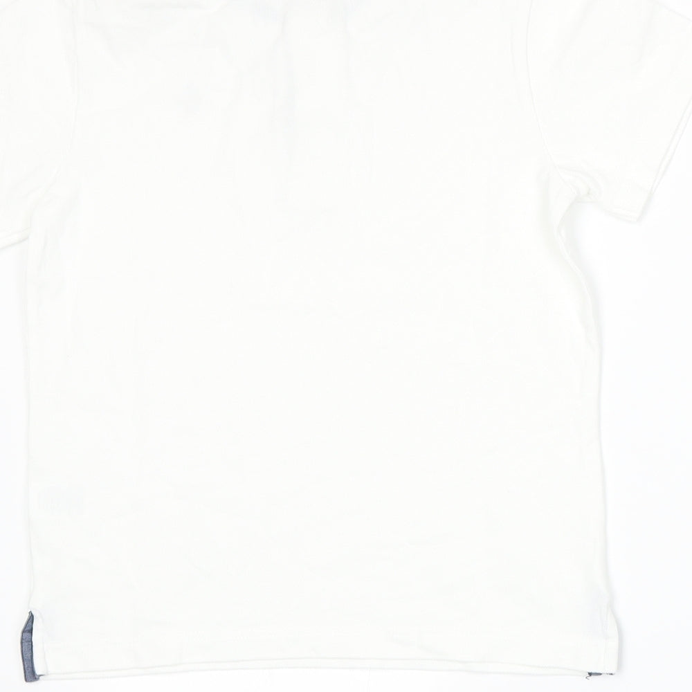 Gymboree Boys White   Basic Polo Size S