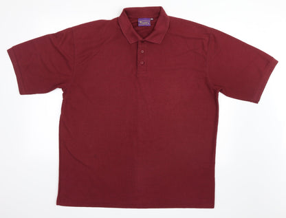Mens UK Size 2XL Royalty Polyester Polo Shirt