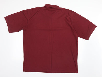 Mens UK Size 2XL Royalty Polyester Polo Shirt