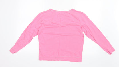F&F Womens Pink Geometric  Top Pyjama Top Size 8