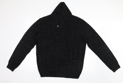 Mens UK Size L Peacocks Black Jacket