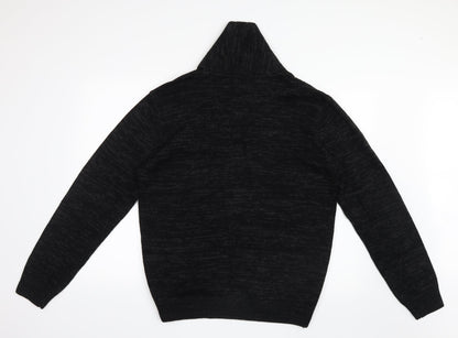 Mens UK Size L Peacocks Black Jacket