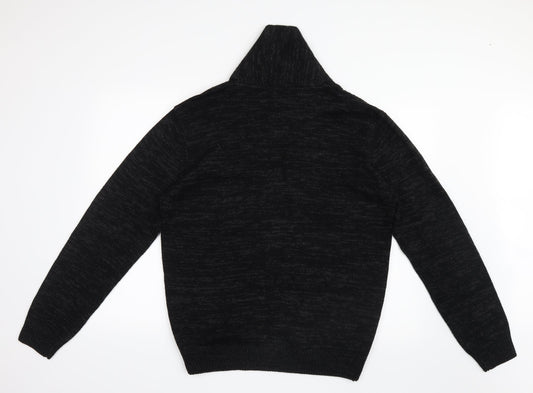 Mens UK Size L Peacocks Black Jacket