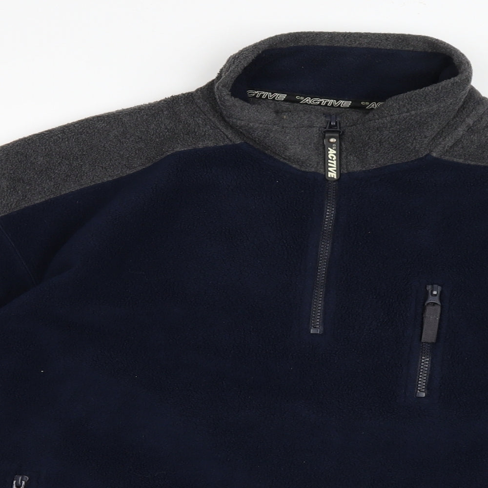 Active Mens Blue   Jacket  Size S
