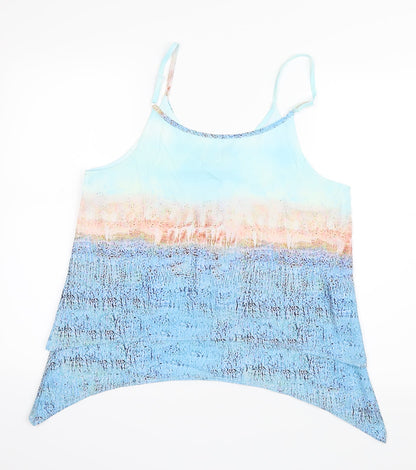 Womens UK Size 6 Sheilay Blue Camisole Tank