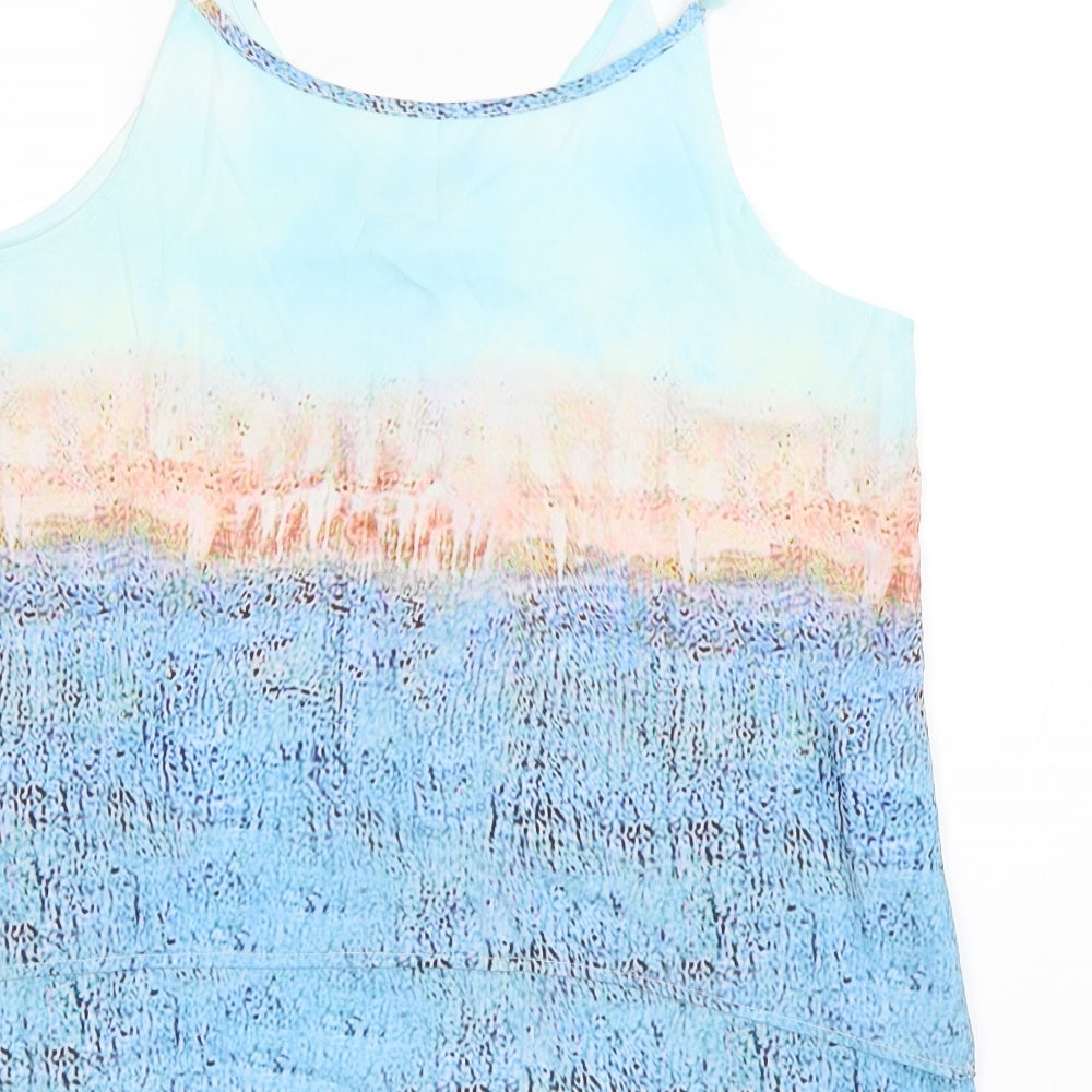Womens UK Size 6 Sheilay Blue Camisole Tank