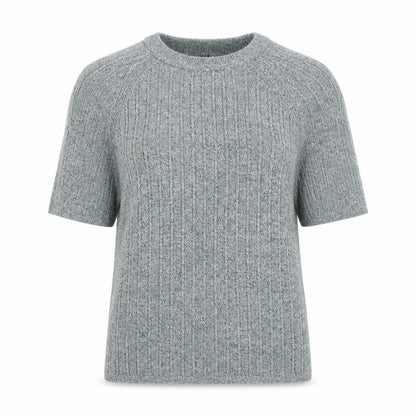 H&M Womens Grey  Knit Pullover Jumper Size S
