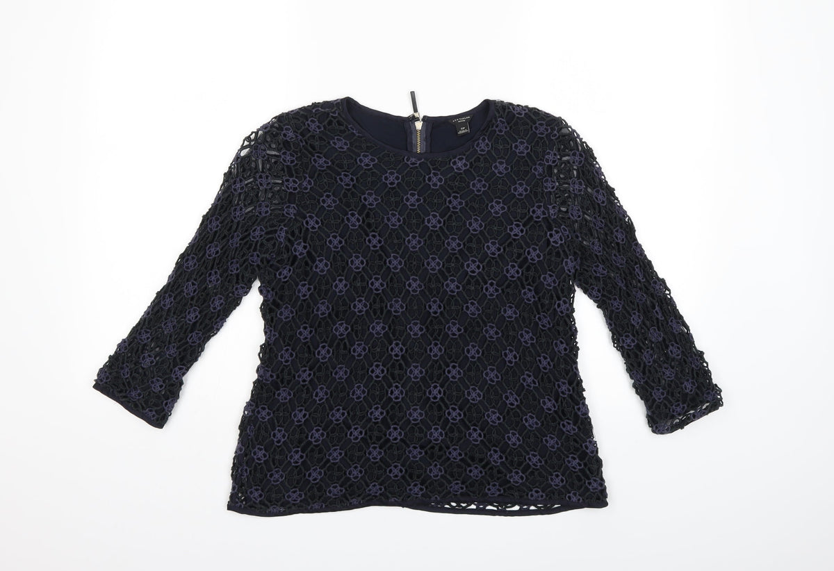 Ann Taylor Womens Blue   Pullover Jumper Size S