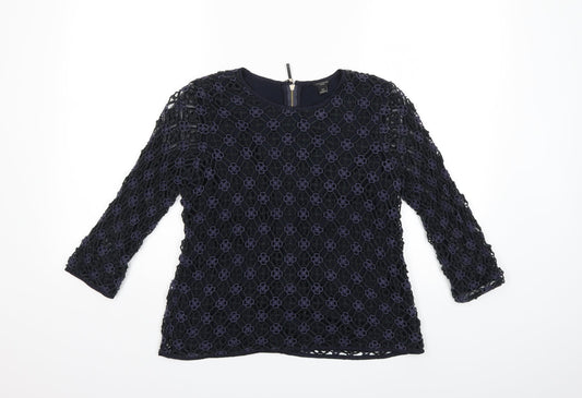 Ann Taylor Womens Blue   Pullover Jumper Size S