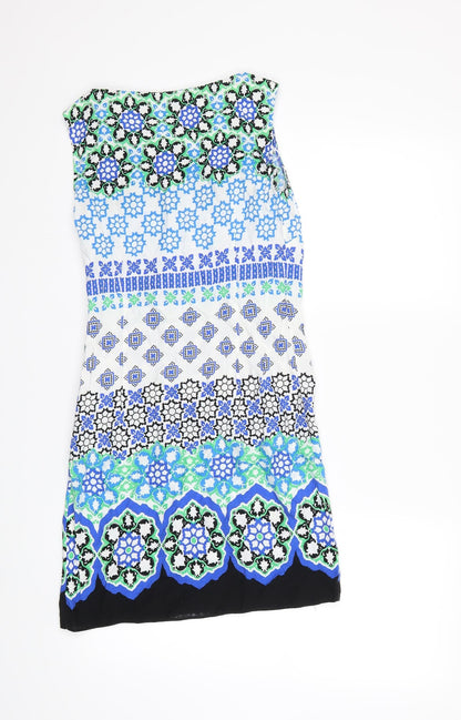 Dorothy Perkins Womens White Floral  Shift  Size 4