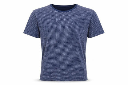 canda Mens Blue Geometric   T-Shirt Size S