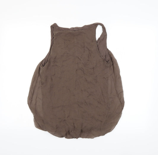 Phase Eight Womens Brown   Basic Blouse Size M