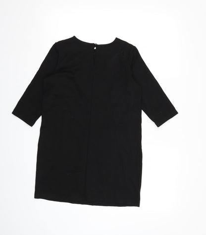 ASOS Womens Black   T-Shirt Dress  Size 6
