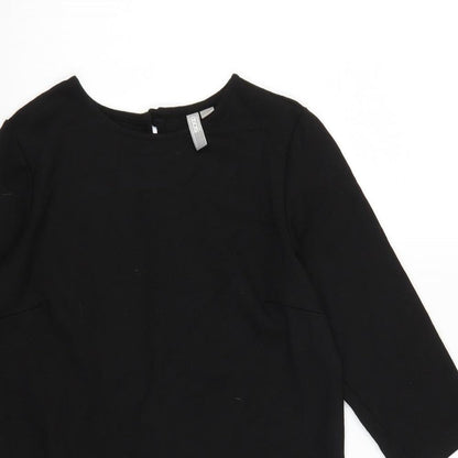ASOS Womens Black   T-Shirt Dress  Size 6