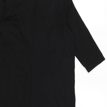 ASOS Womens Black   T-Shirt Dress  Size 6