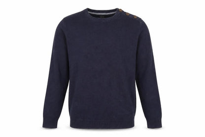 quaterback Mens Blue   Pullover Jumper Size S