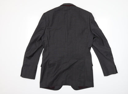Mens UK Size 40 Marks and Spencer Regular Grey Suit Jacket