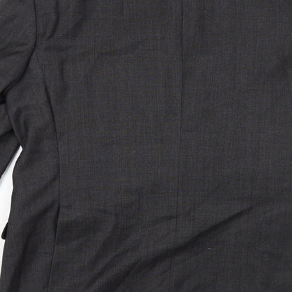 Mens UK Size 40 Marks and Spencer Regular Grey Suit Jacket