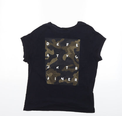 Oysho Mens Blue    T-Shirt Size S