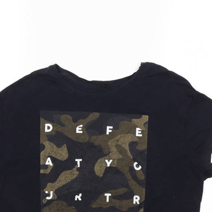 Oysho Mens Blue    T-Shirt Size S