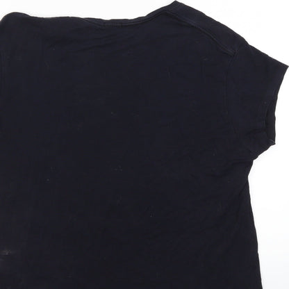 Oysho Mens Blue    T-Shirt Size S
