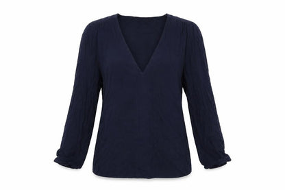 Massimo Alba Womens Blue   Basic Blouse Size XS