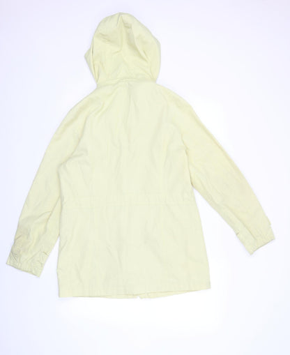 Womens UK Size 12 rowlands Yellow Rain Coat