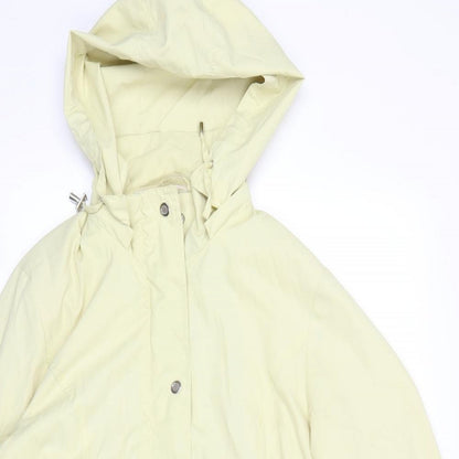 Womens UK Size 12 rowlands Yellow Rain Coat