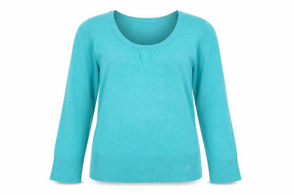 Papaya Womens Blue  Knit Pullover Jumper Size 14