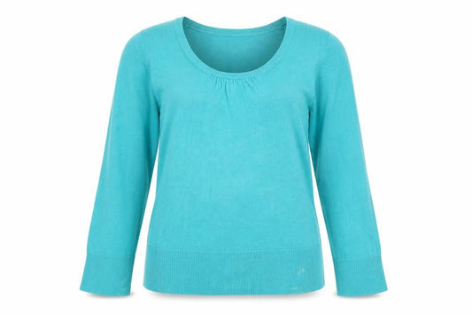 Papaya Womens Blue  Knit Pullover Jumper Size 14