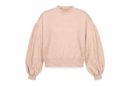 Monki Womens Pink   Pullover Sweatshirt Size XS