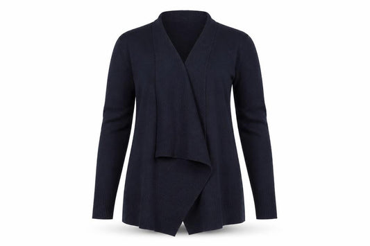 Monsoon Womens Blue  Knit Cardigan Jumper Size S