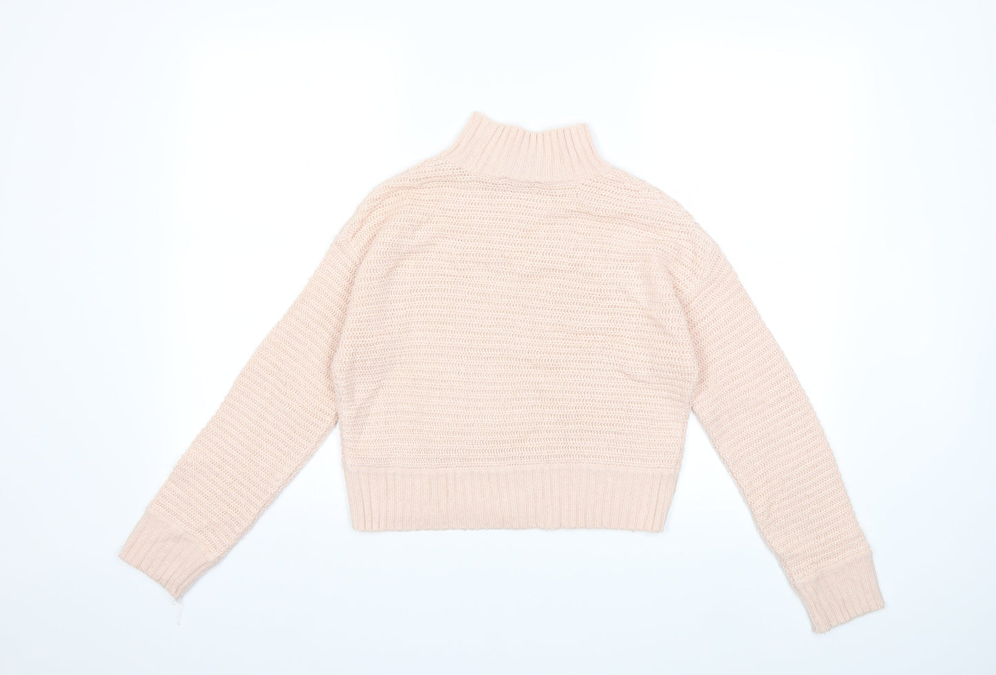 New Look Womens Pink  Knit Pullover Jumper Size 12