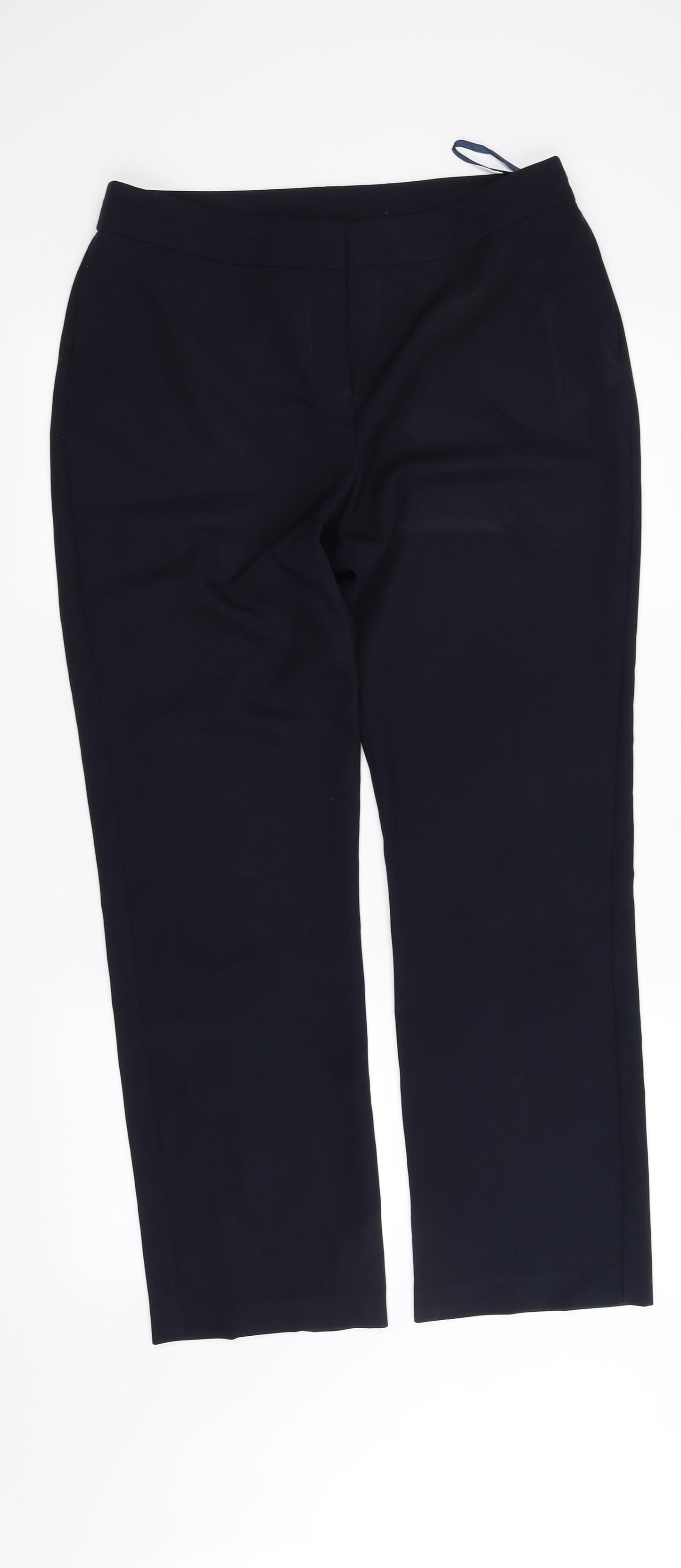 Womens UK Size 12 Bonmarche Regular Fit  Blue Trousers