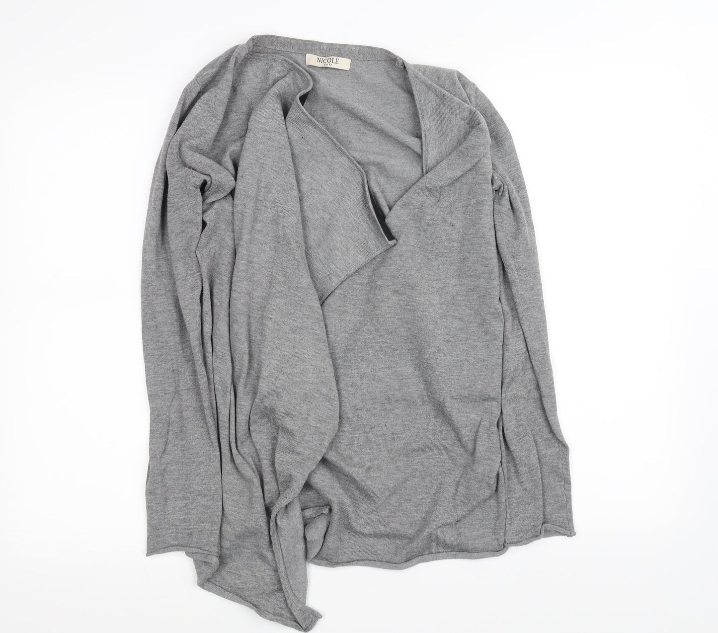 nicle Womens Grey   Cardigan Jumper Size M