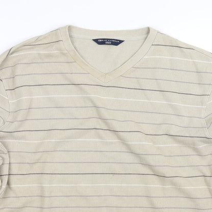 Mens UK Size S Marks and Spencer Beige Pullover Sweatshirt