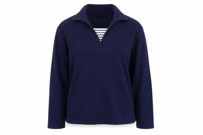 Papaya Womens Blue   Pullover Sweatshirt Size S