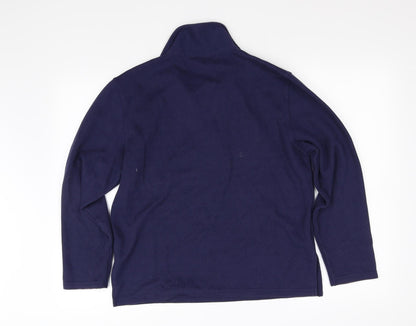 Papaya Womens Blue   Pullover Sweatshirt Size S