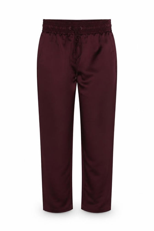 Womens UK Size 8 Autograph Regular Fit Sweatpants Purple Trousers