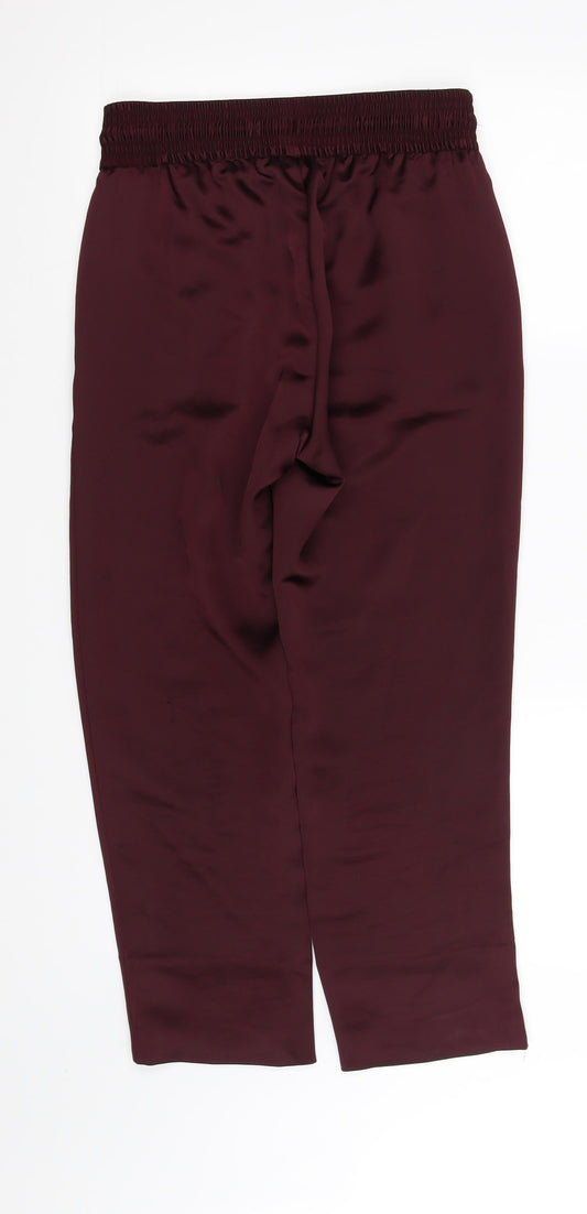 Autograph Womens Purple   Sweatpants Trousers Size 8 L23 in